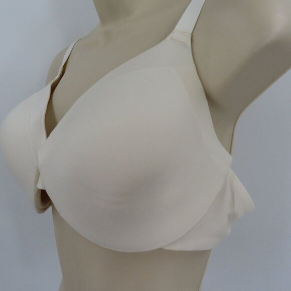 Maidenform 42B 09436 Everyday Full Coverage Cushioned Underwire Bra Ivory White - Picture 6 of 15